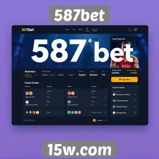 Interface do usuário do 587bet é fácil de navegar