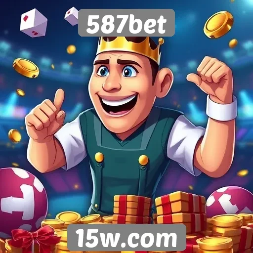 Variedade de jogos no portfólio da 587bet